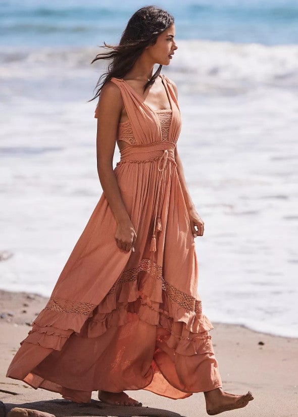 boho beach dress